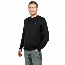 captain-mike-sweter-czarny-okragly-rozmiar-3xl