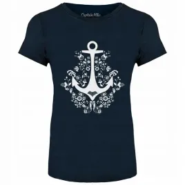 t-shirt-damski-kotwica-koszulka-granatowa-turecka-bawelna-captain-mike-l