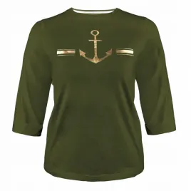 koszulka-damska-khaki-z-kotwica-cannes-s