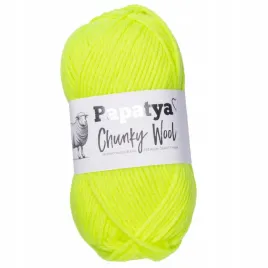 wloczka-papatya-chunky-wool-welna-25percent-akryl-75percent-100g-gruba-neon-zolty-7620
