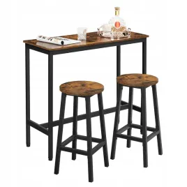 stol-barowy-barek-waski-100x40cm-rustykalny-industrialny-loft-2-taborety
