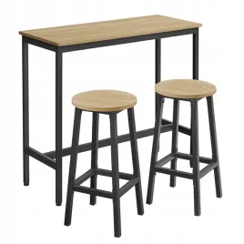 stol-kuchenny-barowy-waski-100x40cm-do-salonu-kuchni-sonoma-2-taborety
