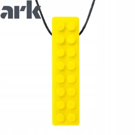 gryzak-ark-logopedyczny-terapeutyczny-naszyjnik-klocek-zolty-bm
