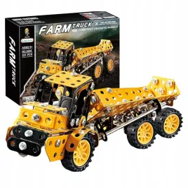 woz-farmerski-wozidlo-model-do-skladania-pojazd-zolty-metalowy-221el-zs-05