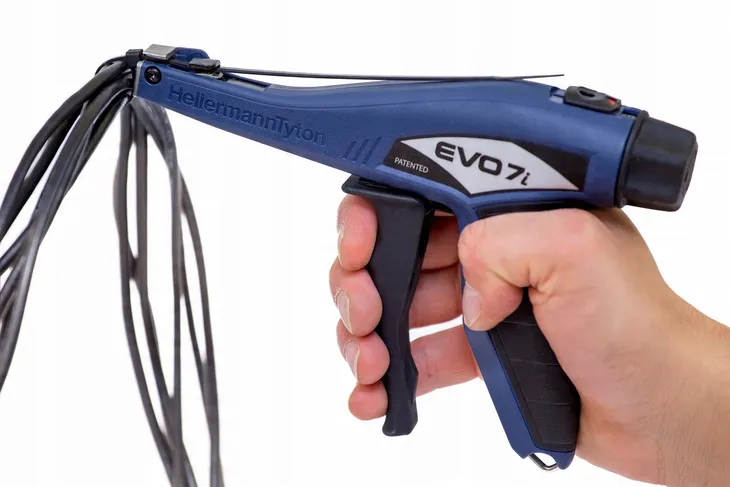 pistolet-do-opasek-kablowych-evo7-110-70129-stan-nowy-marka-hellermanntyton