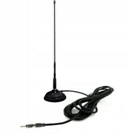 antena-samochodowa-radiowa-fm-42cm-mocna-podstawa-magnetyczna-100mm