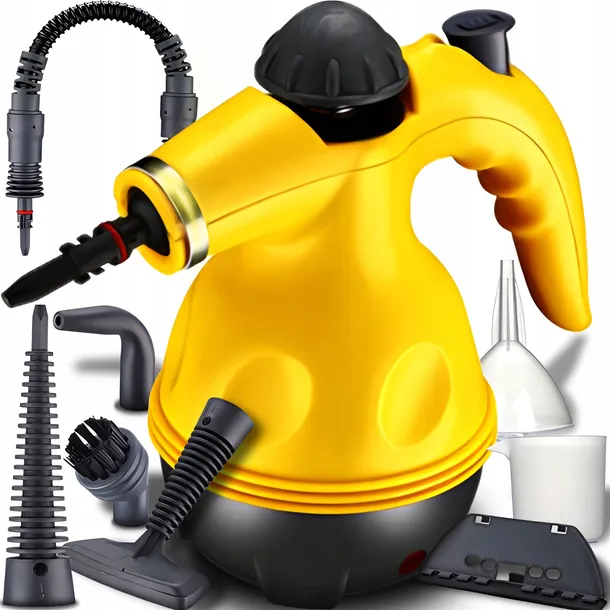 MYJKA PAROWA 1000W PAROWNICA CIŚNIENIOWY CZYŚCIK 1000W AKCESORIA MOCNY