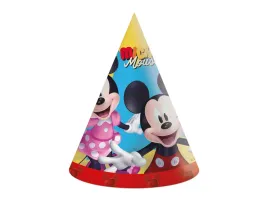 czapeczki-urodzinowe-myszka-mickey-6-szt