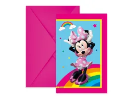 zaproszenia-urodzinowe-myszka-minnie-6-szt