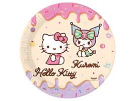 talerzyki-papierowe-hello-kitty-and-kuromi-23-cm-8-szt