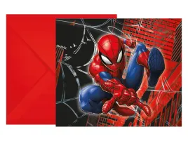 zaproszenia-urodzinowe-spiderman-6-szt