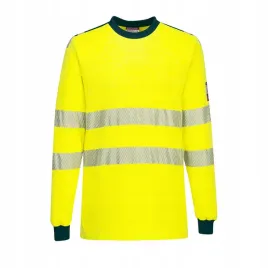 trudnopalna-koszulka-multiochronna-pw3-modaflame-knit-zolty-granatowy-r-m
