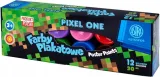 farby-plakatowe-pixel-one-12-kolorow-stan-nowy