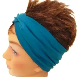 wiosna-jesien-opaska-na-glowe-bawelniana-turkus-morski-uniwersalna