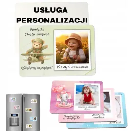 personalizacja-fotomagnesow-podziekowanie-chrzest