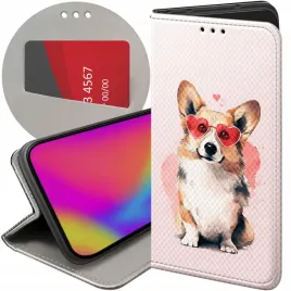 etui-z-klapka-do-huawei-honor-magic7-pro-wzory-corgi-pieski-piesek-lapa