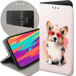 etui-z-klapka-do-xiaomi-redmi-note-14-4g-wzory-corgi-pieski-piesek-lapa