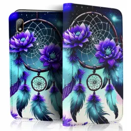 etui-z-klapka-na-telefon-huawei-y5-2019-case-pokrowiec-ze-wzorem-szklo