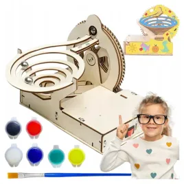 tor-kulkowy-drewniany-maly-elektronik-dla-dzieci-model-skladania-baterie