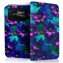 etui-z-klapka-na-telefon-xiaomi-poco-c40-case-pokrowiec-ze-wzorem-szklo