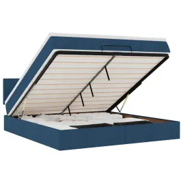 rama-lozka-otomana-z-materacem-niebieska-160x