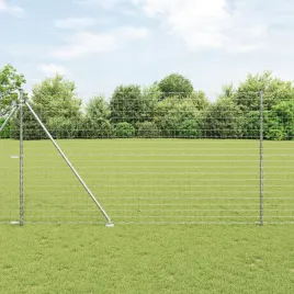 ogrodzenie-euro-z-7-slupkami-ostrokrawedziowymi-15x10-m-stal-ocynkowana