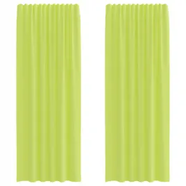 zaslony-woalowe-z-kieszeniami-na-drazek-2-szt-jablko-zielone