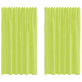 zaslony-woalowe-z-kieszeniami-na-drazek-2-szt-jablko-zielone