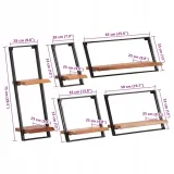 polki-scienne-5-szt-lite-drewno-akacjowe-stan-nowy-material-drewno