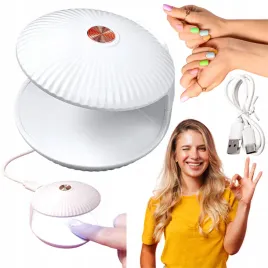 lampa-uv-mini-muszla-do-paznokci-hybryd-dla-kobiet-podrozujacych-stylistek