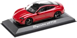 modelik-1-43-samochodu-porsche-taycan-gts-czerwony-karminrot