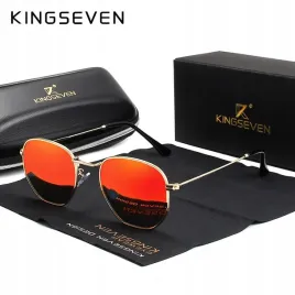 okulary-przeciwsloneczne-kingseven-gold-red-pilotki-aviatory-klasa-premium