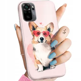 etui-do-xiaomi-redmi-note-10-10s-wzory-corgi-pieski-piesek-lapa-obudowa