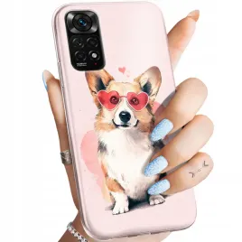 etui-do-xiaomi-redmi-note-11-4g-11s-4g-wzory-corgi-pieski-piesek-lapa