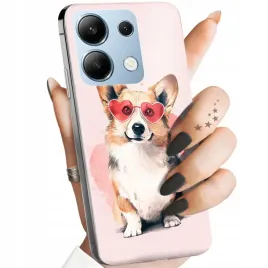 etui-do-xiaomi-redmi-note-13-wzory-corgi-pieski-piesek-lapa-obudowa-case