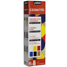 pebeo-ceramic-farby-do-ceramiki-szkla-i-metalu-6x20ml-ref-756-451