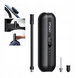cycplus-elektryczna-pompka-do-pilek-opon-z-funkcja-powerbanka-2x2600mah