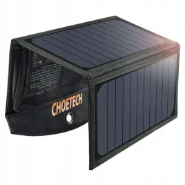 choetech-ladowarka-solarna-usb-skladana-ladowarka-sloneczna-19w-2x-usb-czar