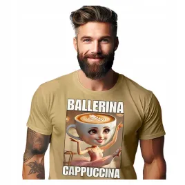 koszulka-meska-t-shirt-italian-brainrot-cappuccina-ballerina-memy-tiktok-m