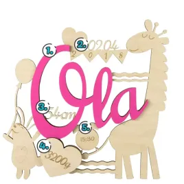 metryczka-dla-dziecka-zyrafa