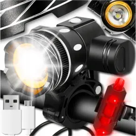 lampka-rowerowa-led-przod-tyl-mocna-przednia-tylna-akumulator-usb-do-roweru