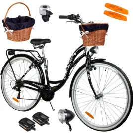 rower-miejski-damski-28-damka-6-shimano-przerzutki-dzwonek-odblask-blotniki