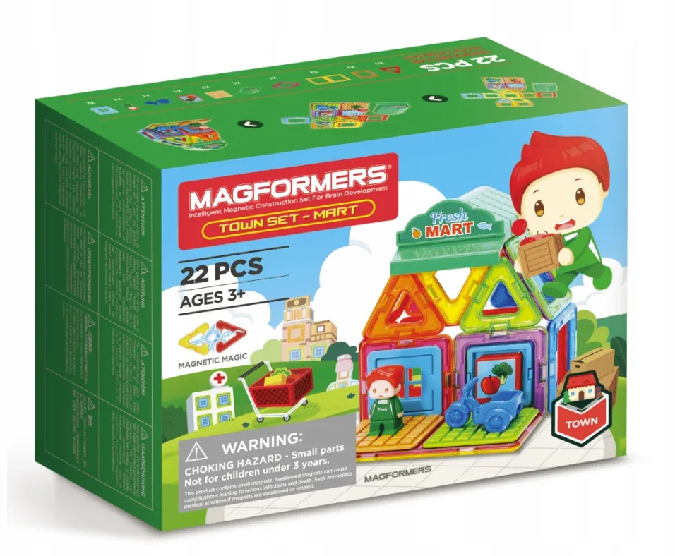 magformers-town-set-market