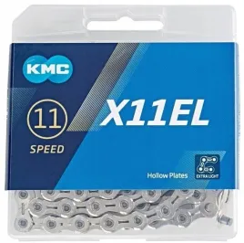 lancuch-rowerowy-kmc-x11el-11rz-118-ogniw-spinka-box-oryginal
