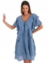 sukienka-letnia-damska-boho-oversize-gladka-z-falbanami