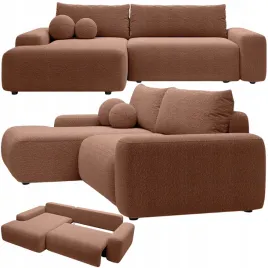 naroznik-rozkladany-z-pojemnikiem-na-posciel-lewostronny-boucle-miedziany