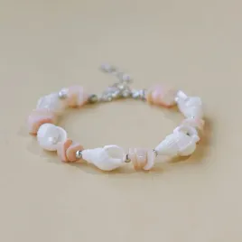rozowa-bransoletka-z-muszelkami-i-kamieniami-recznie-robiona-summer-shells