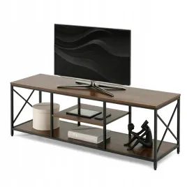 elegancki-stolik-pod-telewizor-rtv-140-cm-z-polkami-juka-orzech-czarny