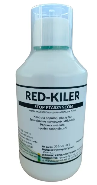 Farmwet RED-KILER 250 ML (do wody) przeciwko ptaszyńcowi