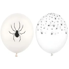 balony-pajaki-bialo-transparentny-partydeco-12-50-szt